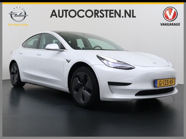 Tesla Model 3 RWD SR+ 325PK Lmv 18" AutoPilot FSD Leder Panoramadak Adaptive-Cruise Camera's Elektr.-Stuur+Stoelen+Spiegels+Geheugen+Easy-Entry+Verwarmde stoelen Park assistent Pdc WIFI Lane-Assist Speed-Assist Navi LED Comfortstoelen ACC DAB Voorverwarmen interieur vi