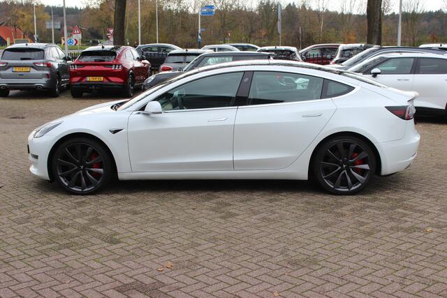 Tesla Model 3 Performance AWD 75 kWh / Autopilot / Panoramadak / Camera / Leder / 20'' / Leder / Premium Audio