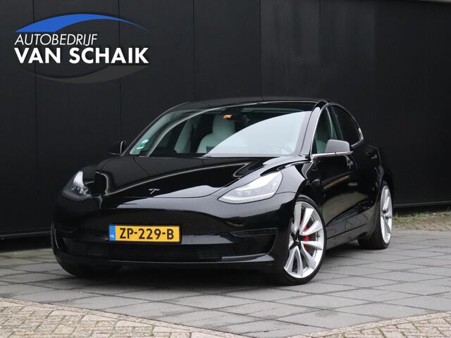 Tesla Model 3 Performance AWD 75 kWh | PANO-DAK | CAMERA | CRUISE | AUTOPILOT | STOELVERW. |