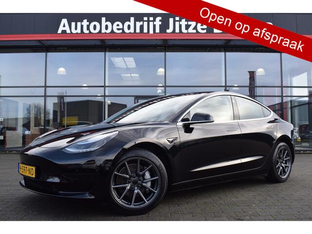 Tesla Model 3 Standard RWD Plus 60kWh LED | Panoramadak | Zwart Leder | 360°Camera | Keyless | Full Map Navi