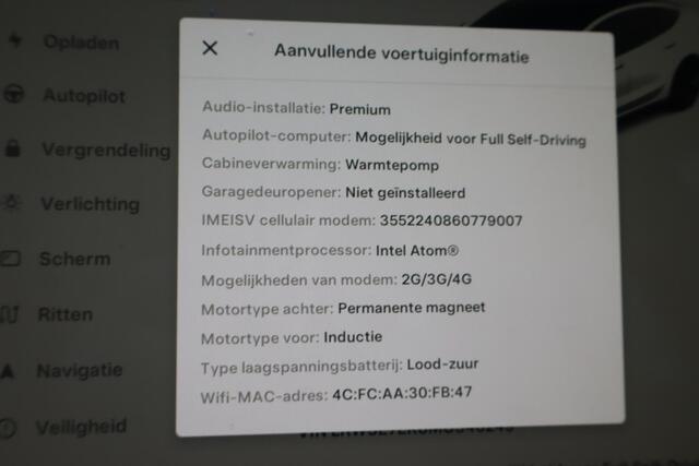 Tesla Model 3 Long Range AWD 75 kWh 93,3% SOH, BTW Auto, FSD (mogelijkheid voor Full Self-Driving), Warmtepomp, 360 Camera, BTW Auto