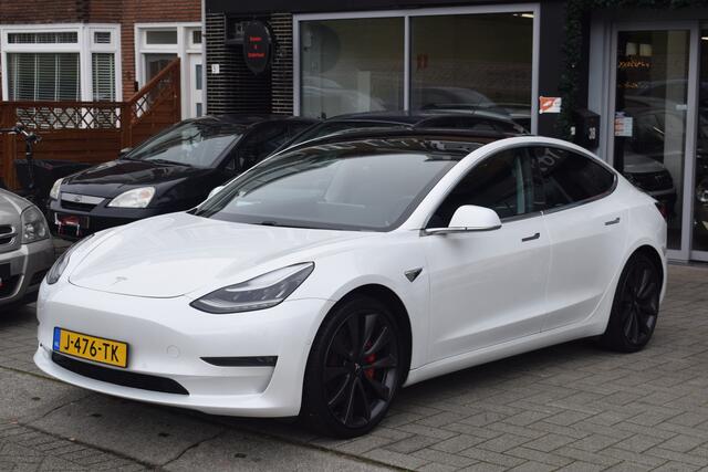 Tesla Model 3 Performance AWD 75 kWh BTW Auto NAP