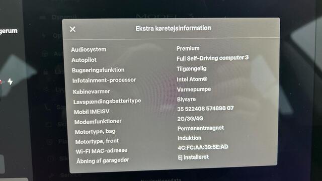 Tesla Model 3 Premium Long Range AWD 78 kWh