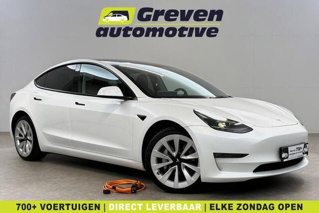 Tesla Model 3 Long Range AWD 351PK 75 kWh Facelift | Warmtepomp | Autopilot | Snelladen | SOH 90% | Pano | Camera | Memory | Stoel/Stuur verw.