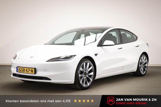 Tesla Model 3 RWD 60 kWh | STUURVERWARMING | STOELVENTILATIE | PANORAMADAK | 19"