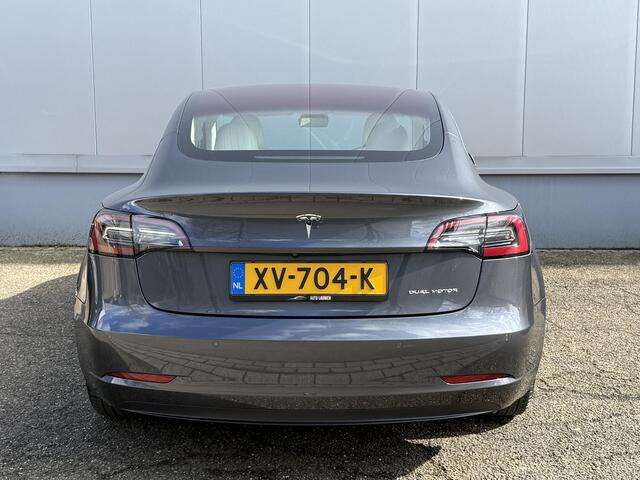 Tesla Model 3 Long Range AWD 75 kWh Automaat FSD Autopilot Panodak Leder Stoel- Achterbankverwarming Camera