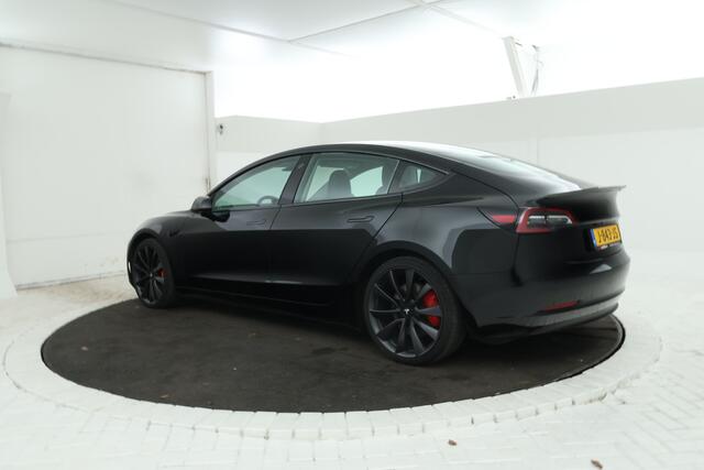 Tesla Model 3 Performance AWD 75 kWh Full Black! Track Modus, Stoelverwarming