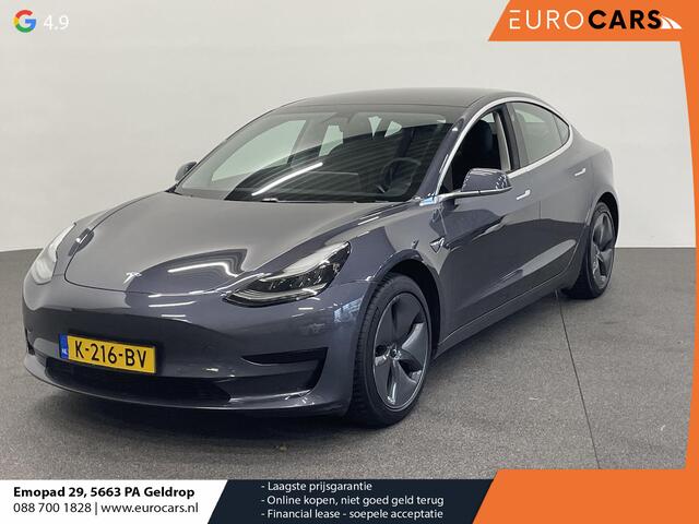 Tesla Model 3 Standard RWD Plus 60 kWh SOH 93% Airco ECC Navigatie Parkeersensoren Camera Adaptive Cruise Leder Panoramadak