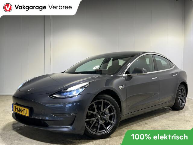 Tesla Model 3 Long Range AWD 75 kWh | Full Self-Driving | LM Velgen 18" | Voorstoelen + Achterbank Verwarmd | Panoramadak | Cruise Control | Airco |