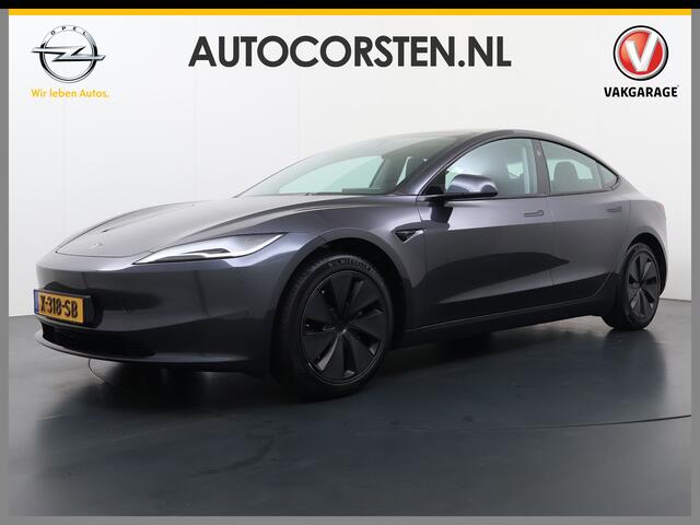 Tesla Model 3 RWD Highland NIEUW MODEL LFP SOH 94% Warmtepomp Entertainment Display Achter FSD 4 Computer AMD Ryzen(TM) Stoel+Achterbank+Stuurverwarming Panoramadak Leder Navi Ecc Camera's Lmv Led Elek.Achterklep Draadloos Laden Wifi Dodehoek detector Keyless Fabrieksg