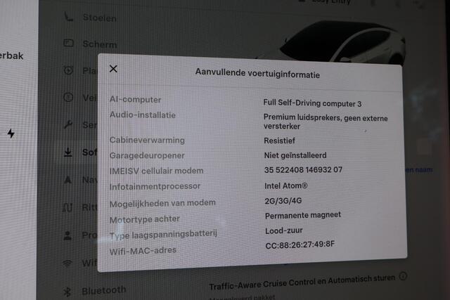Tesla Model 3 Standard RWD Plus 60 kWh | SOH 86,1 % | ¤13.211,- Netto/Excl. btw |