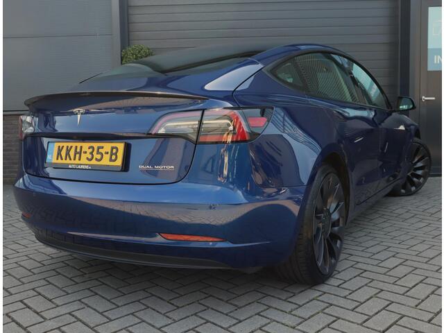 Tesla Model 3 Performance AWD 75 kWh | 87% SOH | Stoel en achterbank verwarming