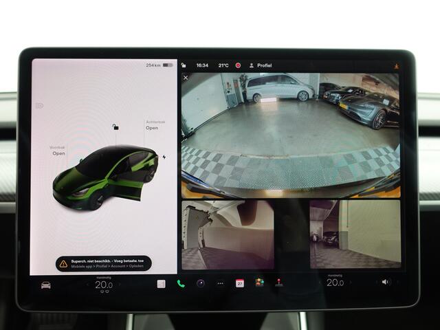 Tesla Model 3 Long Range Performance Edition- Carbon Interieur Afwerking, Full Self Driving, Connectiviteit, Xenon Led, Panodak