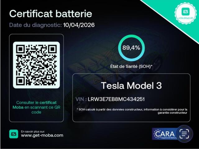 Tesla Model 3 Long Range AWD 75 kWh | PANO | CAMERA | STOELVERWARMING