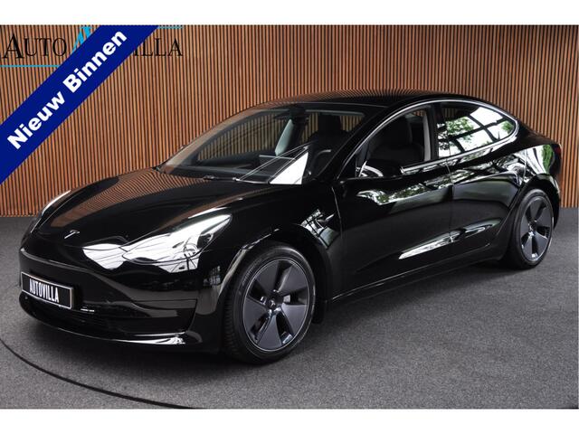 Tesla Model 3 RWD SOH: 95.9% Panodak Leer 360° ACC Climate Stuur- & Stoelverwarming voor & achter LM velgen PDC Elektr. achterklep Elektr. verst. stuurwiel Elektr. verstelb. stoelen Metallic lak 1e Eigenaar BTW auto