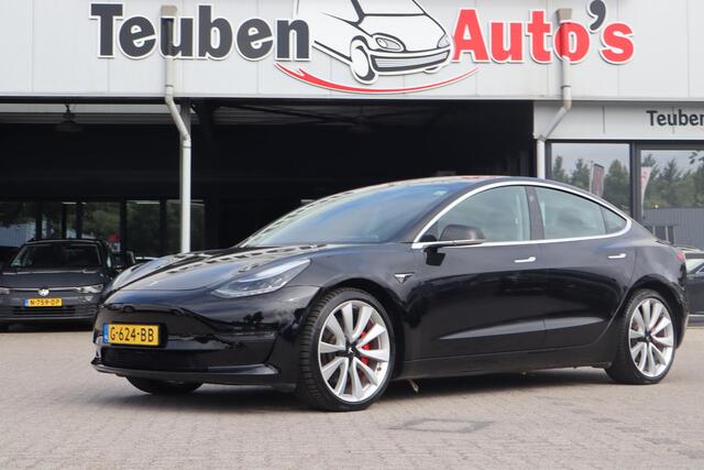 Tesla Model 3 Performance AWD 75 kWh | Full Self-Driving computer 3 | 89.630 Km | Nette auto!