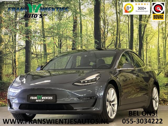 Tesla Model 3 Long Range AWD 75 kWh | 351 PK! | Origineel Nederlands | Leder | Autopilot | Premium Audio | Panoramadak | Elektrische Stoelen | Stoelverwarming | Achterbankverwarming |