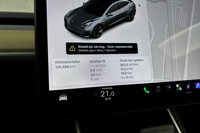 Tesla Model 3 Long Range AWD 75 kWh | Panoramadak | Lederen bekleding