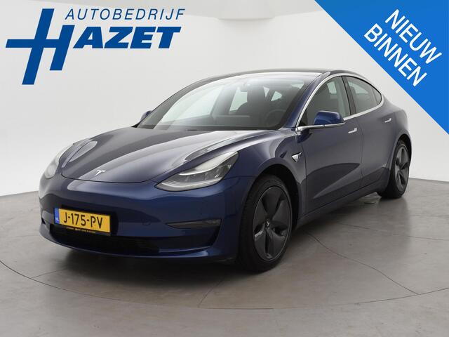 Tesla Model 3 LONG RANGE AWD 75 kWh + TREKHAAK AFNEEMBAAR | PANORAMA | ZWART LEDER | STOELVERW. V+A