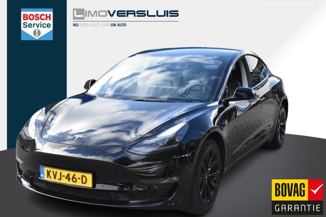 Tesla Model 3 Long Range AWD 75 kWh Panorma | Leder | 12 mnd BOVAG garanntie | Whatsapp 06-53188999