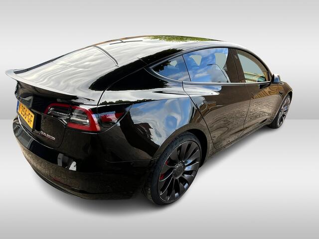 Tesla Model 3 Performance AWD 75 kWh / 1e Eign. / FACELIFT / Autopilot / Panoramadak / Camera / Leder / 20'' / Leder / Premium Audio / Warmtepomp