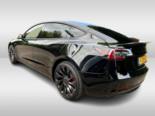 Tesla Model 3 Performance AWD 75 kWh / 1e Eign. / FACELIFT / Autopilot / Panoramadak / Camera / Leder / 20'' / Leder / Premium Audio / Warmtepomp