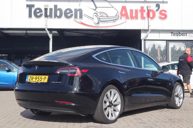 Tesla Model 3 Long Range AWD 75 kWh | SOH 88,6% | Lichtmetalen Velgen | Basic Autopilot | Trekhaak