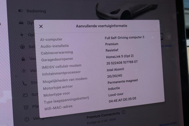 Tesla Model 3 Long Range AWD 75 kWh | SOH 84,6% | Full Self-Driving comp 3 | Premium Audio