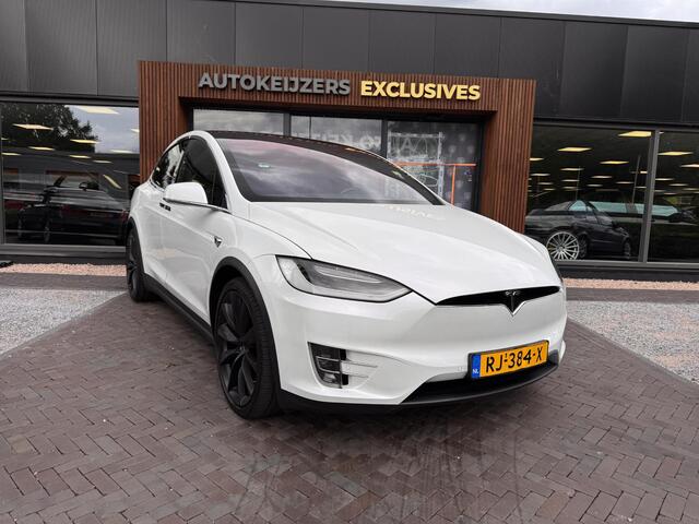 Tesla Model X 100D 6p. Autopilot Carbon Leer 6x Stoelverw. Trekhaak 22''LM