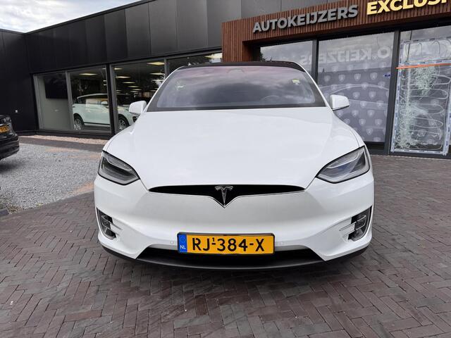 Tesla Model X 100D 6p. Autopilot Carbon Leer 6x Stoelverw. Trekhaak 22''LM