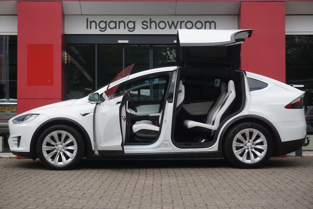 Tesla Model X 75D Base 6-persoons. | Marge | Panoramadak | Leder | Camera | Luchtvering | Origineel NL |