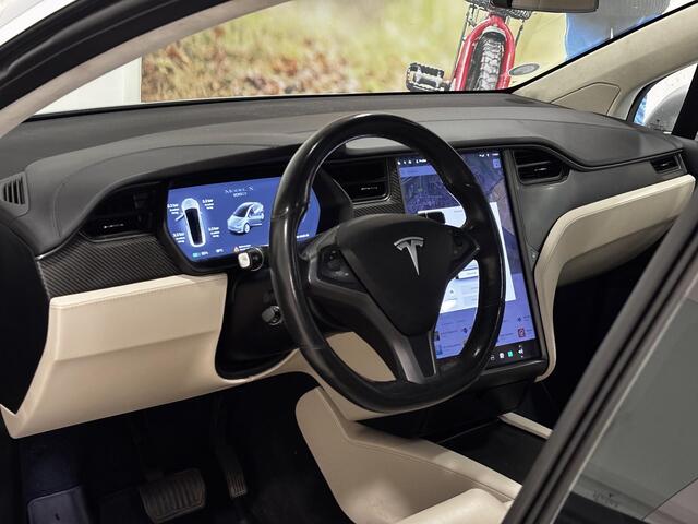 Tesla Model X 100D 7P | Trekhaak | Beige interieur | 86,2% SOH | 7 Persoons | Grote accu