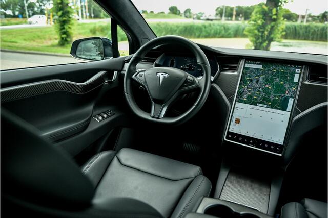Tesla Model X 100D 6p. ** 22inch ** Autopilot ** Carbon ** Trekhaak Rijbereik tot 565km (WLTP)
