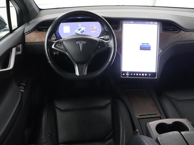 Tesla Model X Long Range | SOH 100% | Panoramadak | Trekhaak | 360 Camera | Stoel & Stuurverwarming | Adaptive cruise | Navigatie | DAB+ | Bluetooth | Climate control | Self-driving | Sfeerverlichting