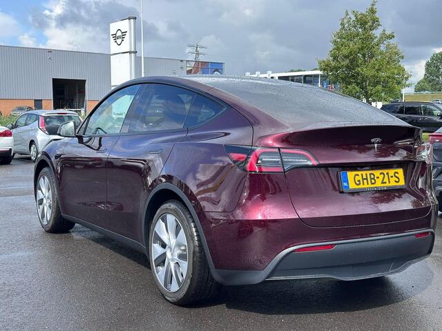 Tesla Model Y RWD 58 kWh Full Self-Driving computer 4 |Midnight Cherry Red | Panoramadak