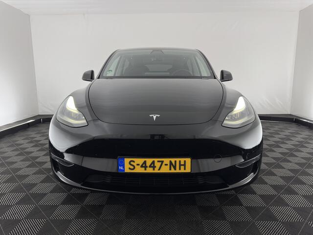 Tesla Model Y Performance AWD 75 kWh {SOH-84%} [ 3-Fase ] (INCL-BTW) Aut. *PANO | AUTO-PILOT | LUXURY-LEATHER | TOP-VIEW | NAVI-FULLMAP | MATRIX-LED | DIGI-COCKPIT | KEYLESS | CAMERA | DAB+ | HEATED-COMFORTSEATS | PRIVACY-GLASS | 21''ALU*