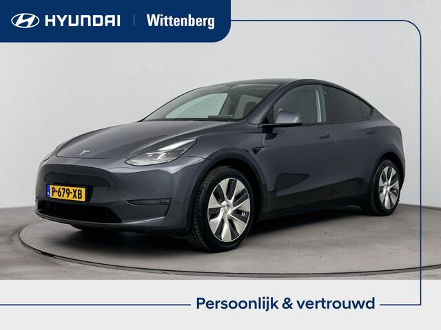 Tesla Model Y Long Range AWD 75 kWh | Leder | Panoramadak | Trekhaak afn.kogel | Navi | Cruise | Etc.