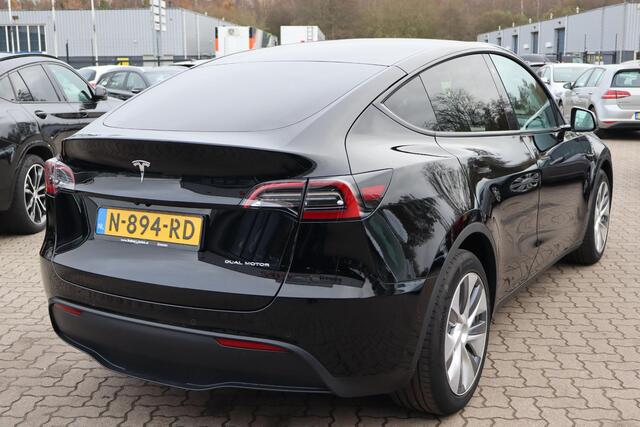 Tesla Model Y Long Range AWD 75 kWh 91,1% SOH, Autopilot computer 3, Wit lederen bekleding, Warmtepomp