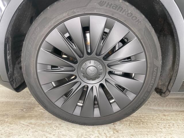 Tesla Model Y Long Range AWD 75 kWh FSD Leer Pano.dak 360° Black Warmtepomp