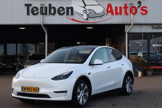 Tesla Model Y Long Range AWD 75 kWh SOH 88,7%, Panoramadak, Autopilot computer 3.0, 360 Camera, Trekhaak, Warmtepomp