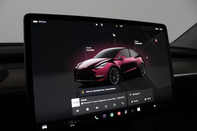 Tesla Model Y RWD 58 kWh Midnight Cherry Red/20inch/Trekhaak/Premium interieur