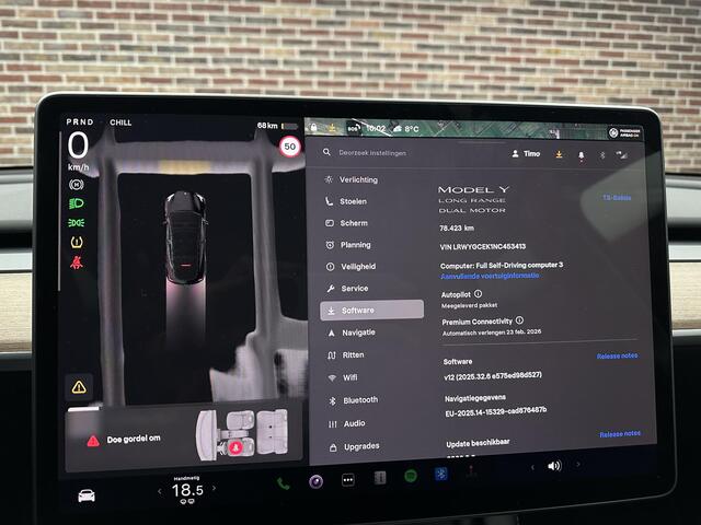 Tesla Model Y Long Range AWD 75 kWh AutoPiloot 360 Led Elek Stoel