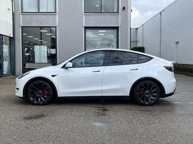 Tesla Model Y Performance AWD 75 kWh | NL Auto/1e Eig./Leder/Pano.Dak/Navi/21"/Camera/Stoel&Stuurverwarming