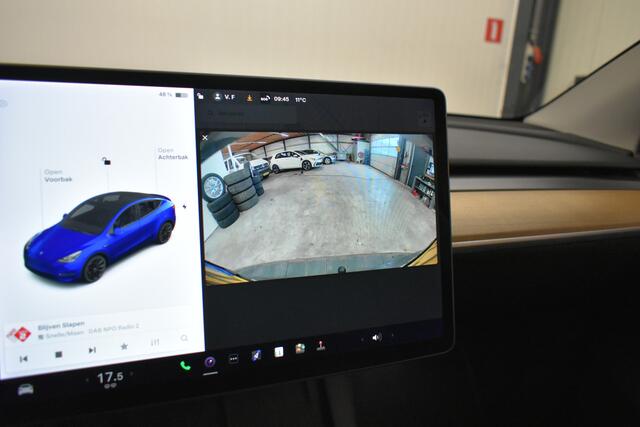 Tesla Model Y Long Range AWD 75 kWh 351Pk LPF Accu Trekhaak EL aKlep Pano Leder Camera
