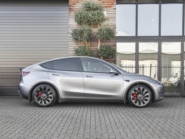 Tesla Model Y Performance AWD 75 kWh Ruim 460Pk, Trekhaak, Panorama, leer, 21 Inch