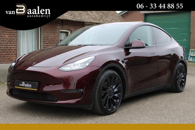 Tesla Model Y LONG RANGE DUAL AWD 75 kWh AUTOPILOT NAVI LEER PANO SOh 95,5%