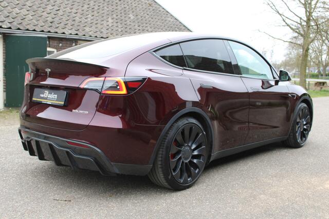 Tesla Model Y LONG RANGE DUAL AWD 75 kWh AUTOPILOT NAVI LEER PANO SOh 95,5%