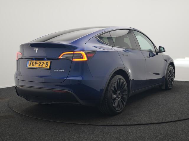 Tesla Model Y Long Range AWD 75 kWh 441pk | Full Self-Driving Capability | Panodak | Adaptive Cruise | Lederen Sportstoelen Memory & Verwarmd | Camera | Navigatie | ANDERE WIELDOPPEN!