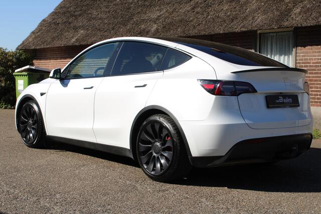 Tesla Model Y PERFORMANCE AWD 75 kWh SOh 92,4% PANO LEER AUTOPILOT 87000KM!!!