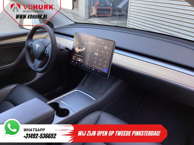 Tesla Model Y Long Range AWD 75 kWh 540 km WLTP MARGE SOH 92%/ Pano/ Warmtepomp/ Adapt.Cruise/ Memory/ Elek.klep/ Stoelverw./ Navi/ 360 camera/ Climate/ 19"LMV